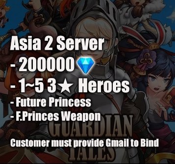 200000 Gems + Future Princess Account