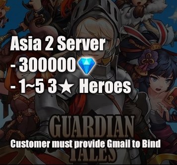 300000 Gems Account