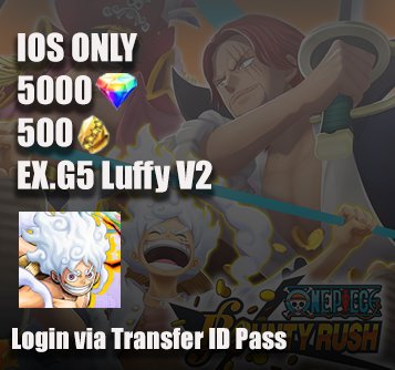 5000RD + 500GF + Ex.G5 Luffy V2