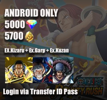 5000RD + 5700GF + Ex.Kizaru + Ex.Garp + Ex.Kuzan