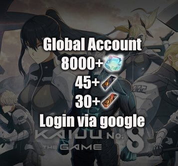 8000 Gems Global Account