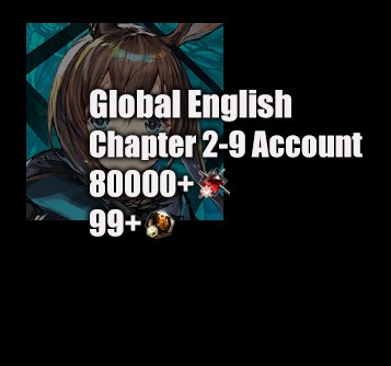 80000+99 Chapter 2-9 Account