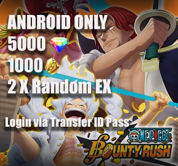 5000RD + 1000GF + 2 Random EX (Android)